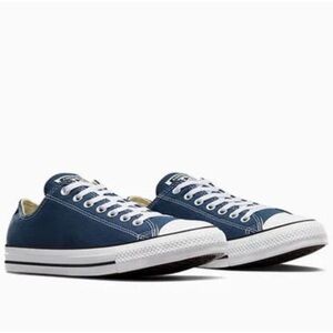 New🌿Converse Navy Blue Low-Top Sneakers